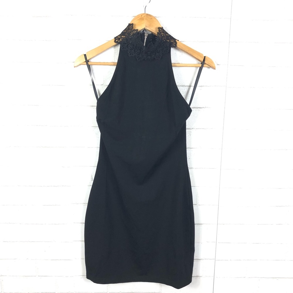 By the Way X REVOLVE High Neck Lace Back Dress
